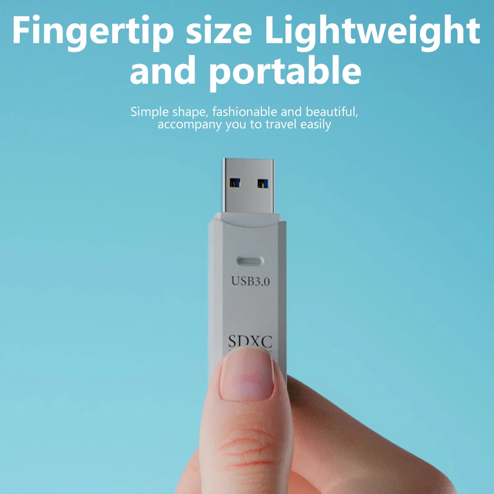 2 in 1 USB 3.0 Card Reader