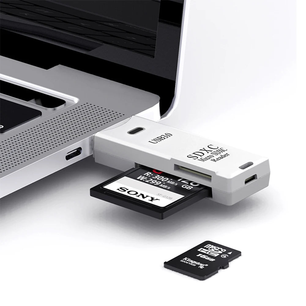 2 in 1 USB 3.0 Card Reader