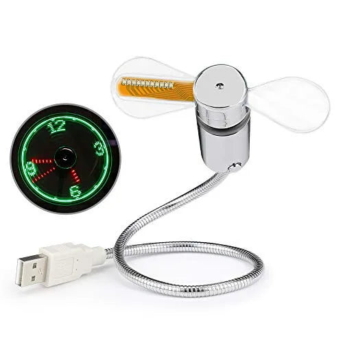 USB Clock Fan