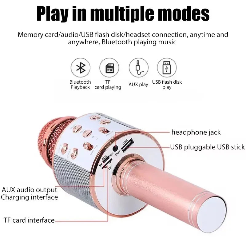 Wireless Karaoke Microphone