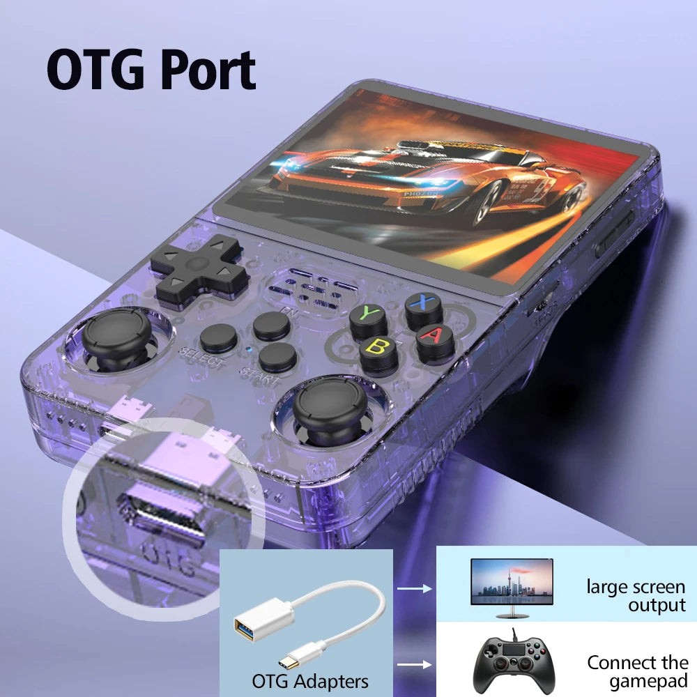 Handheld Video Game Console with 500 Built-in